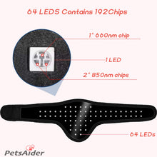 Load image into Gallery viewer, Pet Products Red Light Therapy Wrap 660nm 850nm Pain Relief Infrared Therapy Mat Animal Healthcare