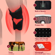 Load image into Gallery viewer, horse hock arthritis treatment wrap
